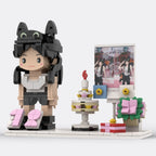 Custom Brick Figure from Your Photo For Birthday - Style D