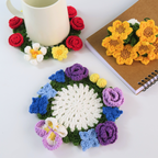 25+ Farm Animal Popping & Flower Coasters Crochet Bundle Pattern
