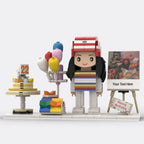 Custom Brick Figure from Your Photo For Birthday - Style E