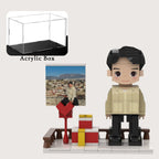 Custom Single-Person Brick Figure from Your Photo - Gift Style