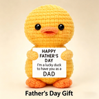 Handmade Crochet Pocket Hug Doll with Message Card - Emotional Support Gift