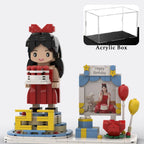 Custom Brick Figure from Your Photo For Birthday - Style B