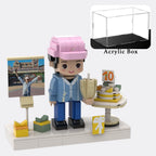 Custom Brick Figure from Your Photo For Birthday - Style A