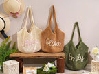 Personalized beach tote bags