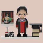 Custom Brick Figures from Your Photo - Graduation