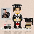 Custom Brick Figures from Your Photo - Graduation