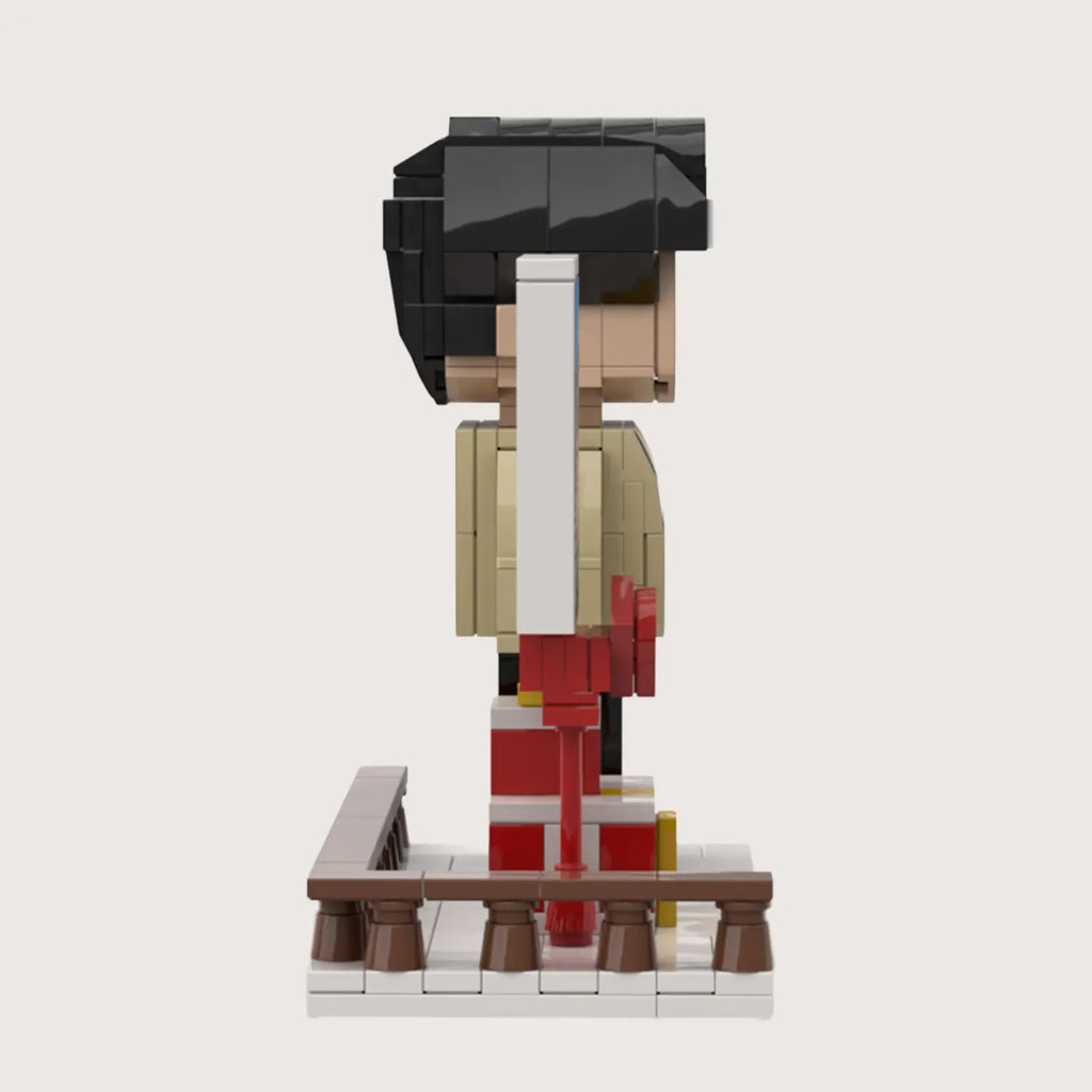 Custom Single-Person Brick Figure from Your Photo - Gift Style