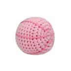 Crochet Hacky Sack Custom Name, Personalized Footbag Toy, Handmade Juggling Ball, Custom Color Crochet Kick Ball, Sports Party Gift