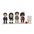 Custom Brick Figures from Your Photo - Easel Style