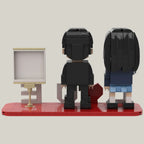 Custom Brick Figures for Couple from Your Photo - LOVE