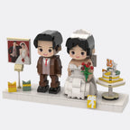 Custom Brick Figure from Your Photo For Birthday - Style A