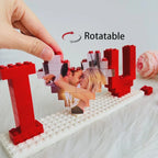 Custom Building Bricks with Your Photo - I LOVE U