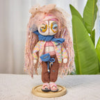 Handmade Poseable Crochet Art Doll