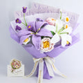 Crochet Lily & Peony Bouquet for Mother's Day
