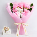 Crochet HK & Rose Flower Bouquet