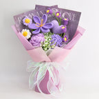 Crochet Tulip Rose Carnation Daisy Bouquet
