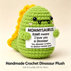 Handmade Crochet Pocket Hug Doll with Message Card - Emotional Support Gift