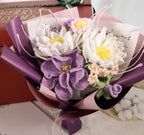 Crochet Night of the Queen Eustoma Flower Bouquet