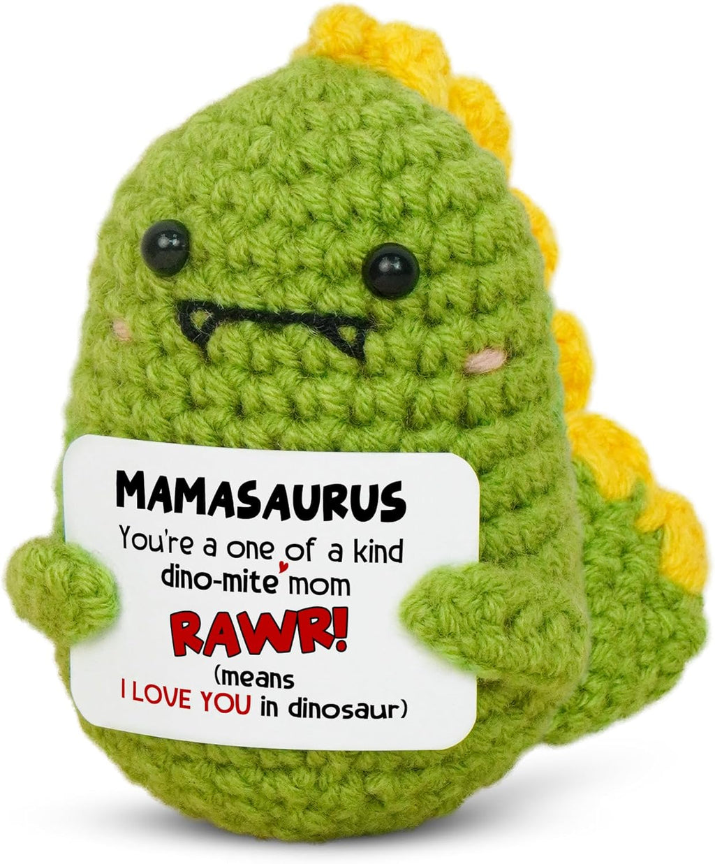 OASSIE Gifts for Mom from Daughter Son - Handmade Positive Crochet Turtle Sunflower - Mothers Day Birthday Gifts for Mom Mother in Law Mama Grandma, Emotional Support Crochet