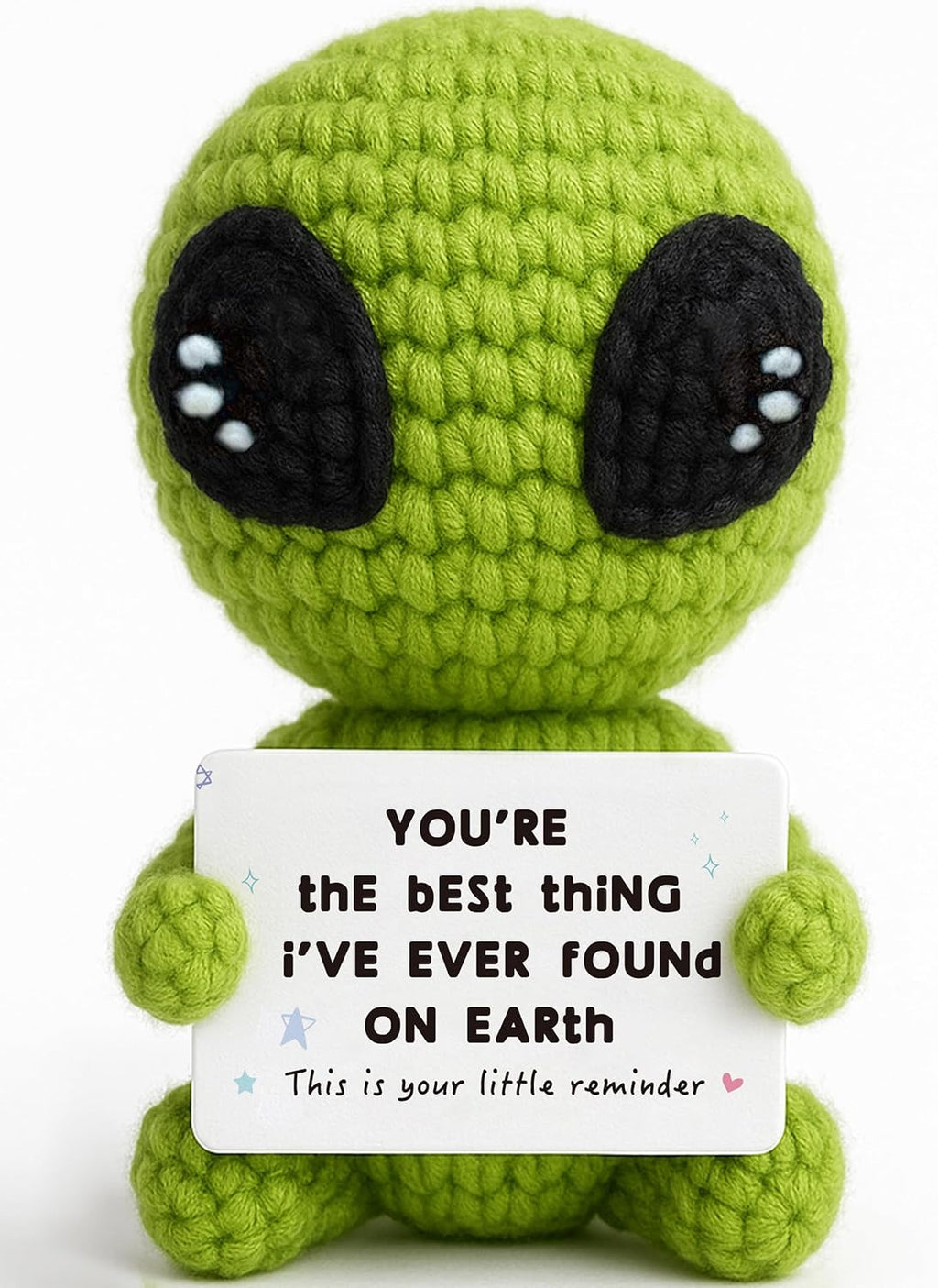 Gifts for Him Her Boyfriend Girlfriend Crochet Alien Valentine's Day Anniversary Birthday Funny Romantic Gifts My Love Men Women Husband Wife