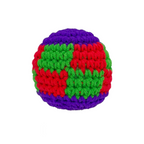 Crochet Hacky Sack Custom Name, Personalized Footbag Toy, Handmade Juggling Ball, Custom Color Crochet Kick Ball, Sports Party Gift
