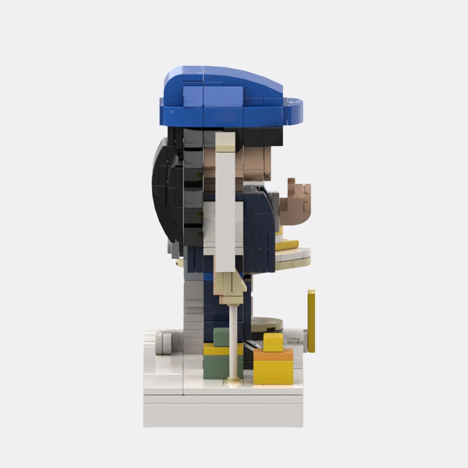 Custom Brick Figure from Your Photo For Birthday - Style C