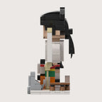 Custom Single-Person Brick Figure from Your Photo - Cat Style