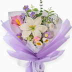 Crochet Lily & Calla Lily Bouquet