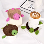 Handmade Crochet Turtle Coaster