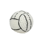 Crochet Hacky Sack Custom Name, Personalized Footbag Toy, Handmade Juggling Ball, Custom Color Crochet Kick Ball, Sports Party Gift