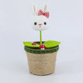 Crochet Bunny & Panda Pot Series