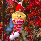 Crochet Cute Star Hanging with Hat & Scarf & Bell