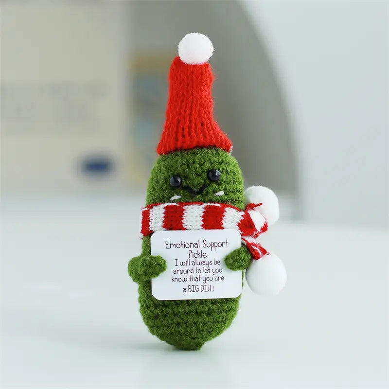 Emotional Support Crochet Toy Set for Christmas