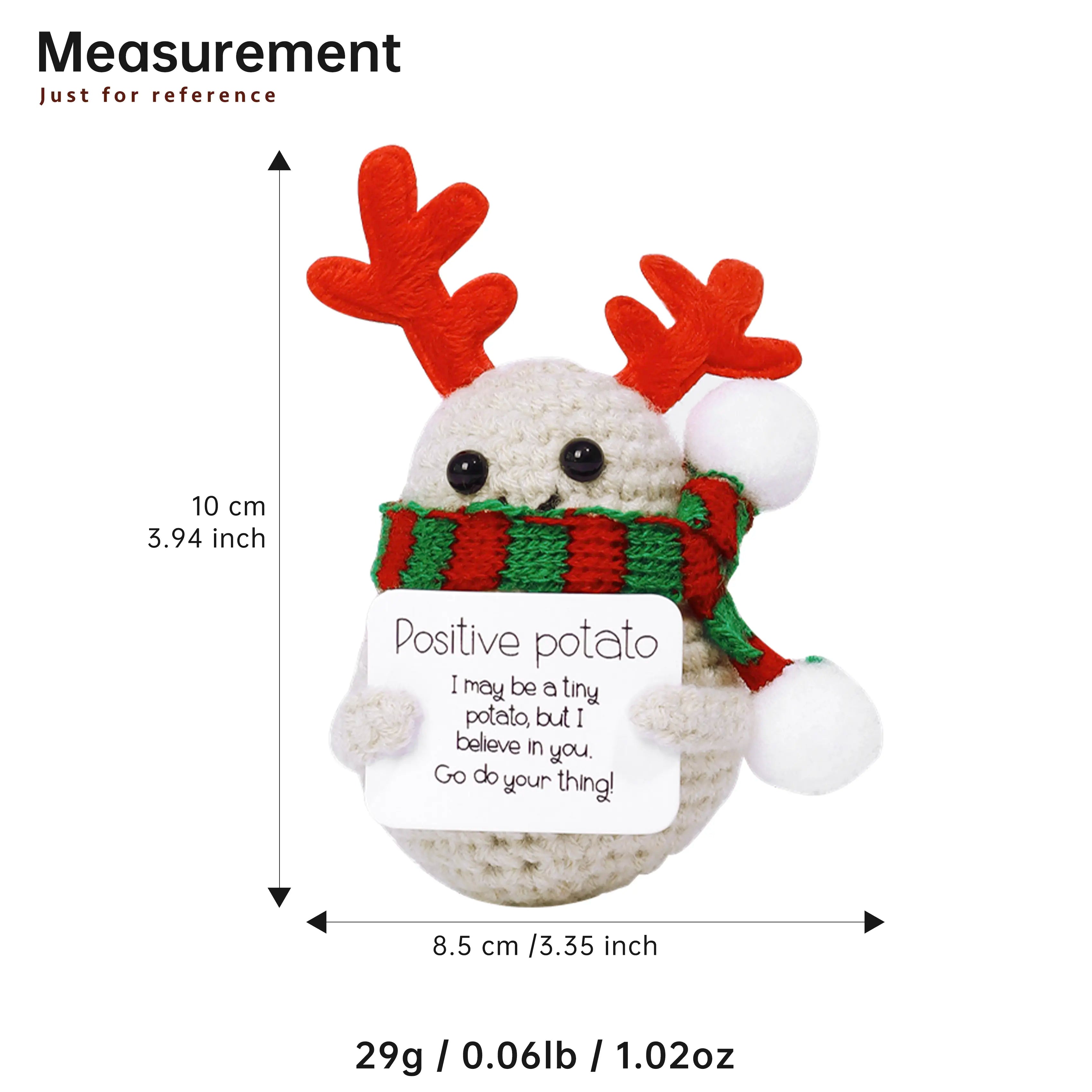 Emotional Support Crochet Toy Set for Christmas