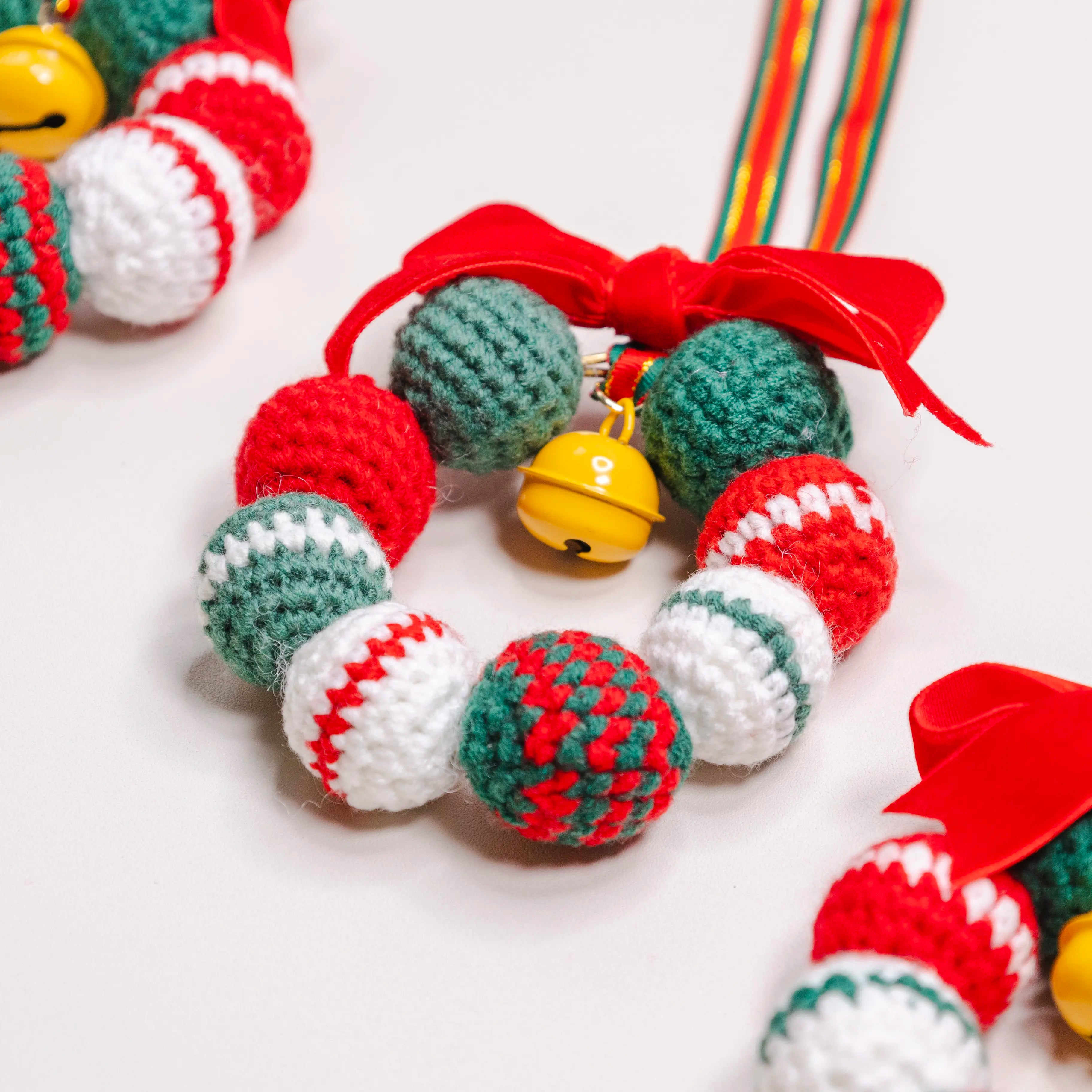 Crochet Christmas Hanging (Set of 3)