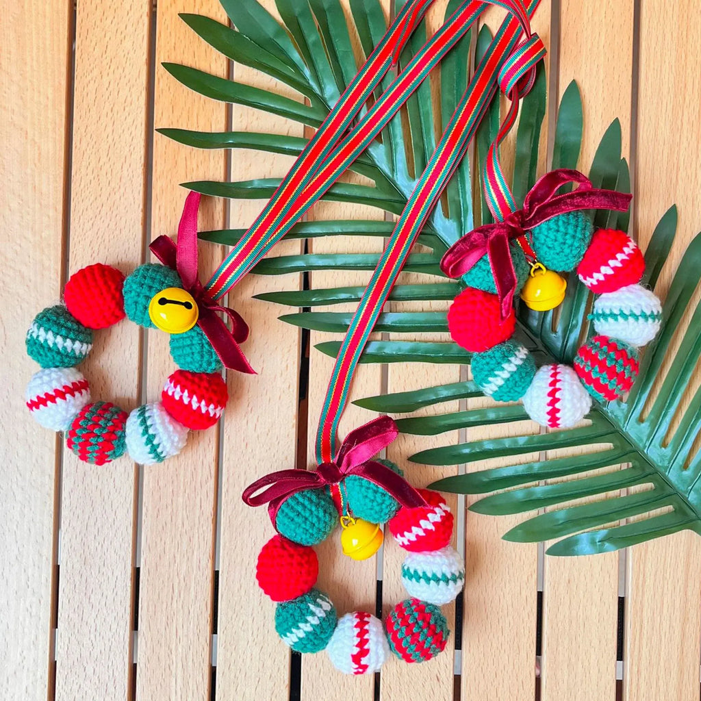 Crochet Christmas Hanging (Set of 3)
