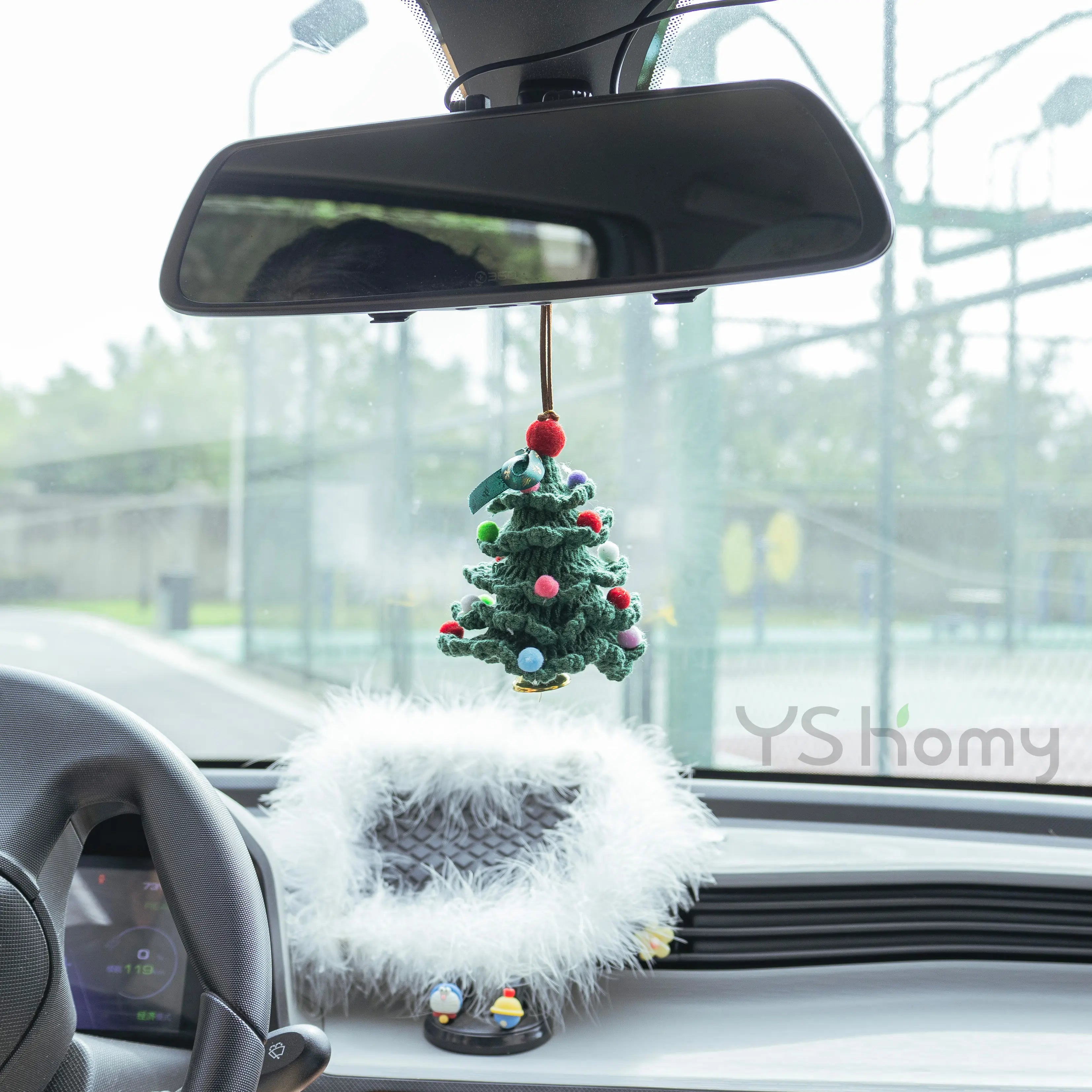 Crochet Christmas Tree Hanging