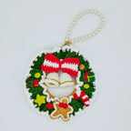 Crochet Christmas Wreath Hanger