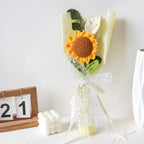 Crochet Sunflower Calla Lily Bouquet