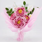 Crochet Peony Calla Lily Daisy Bouquet