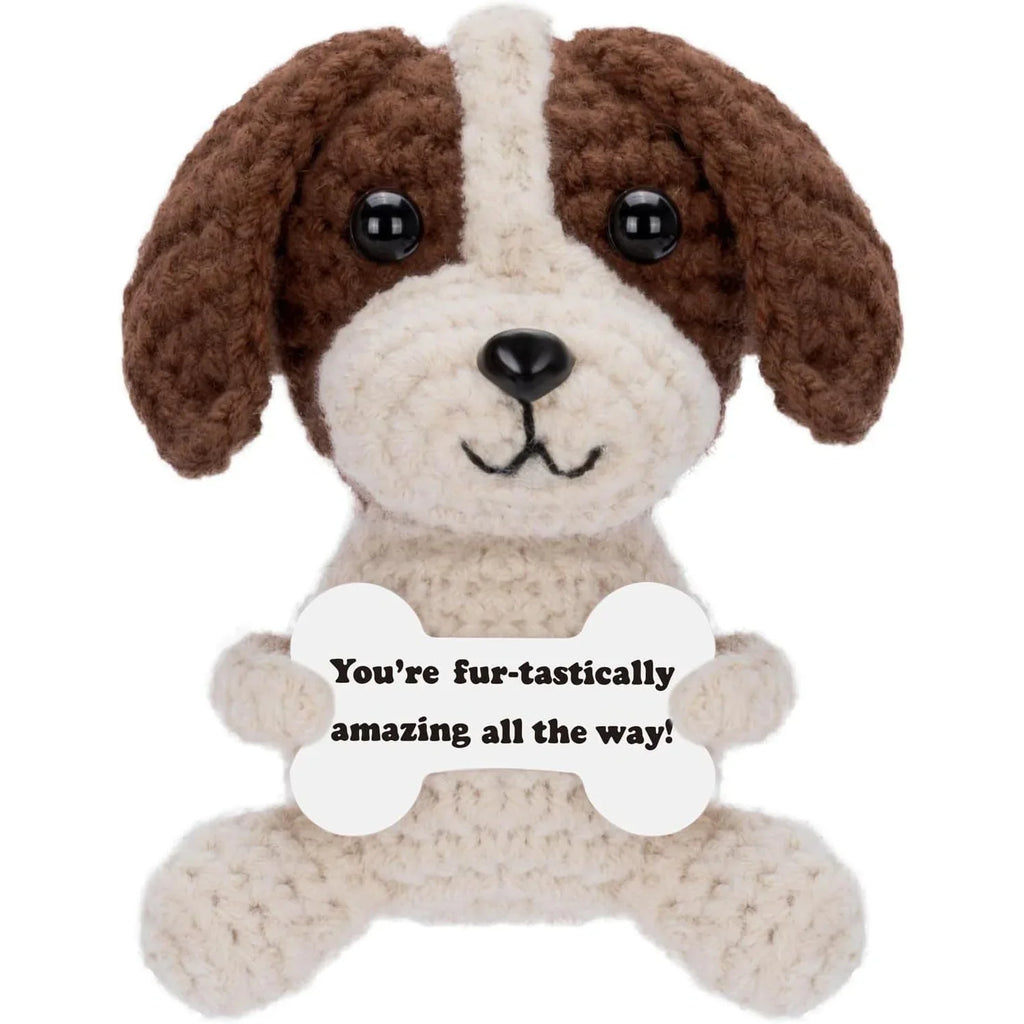 Emotional Support Crochet Dog Toy