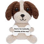 Emotional Support Crochet Dog Toy