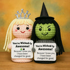 Emotional Support Crochet Fairy & Witch Toy Series