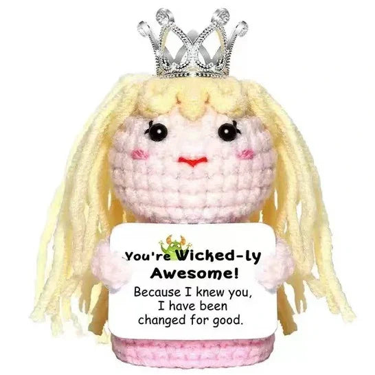 Emotional Support Crochet Fairy & Witch Toy Series