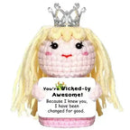 Emotional Support Crochet Fairy & Witch Toy Series