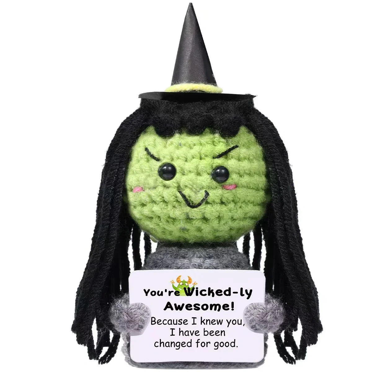 Emotional Support Crochet Fairy & Witch Toy Series