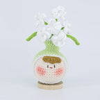 Cute Crochet Vase Shaped Flower Pot Series