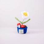 Crochet Flower Pot Series with Light