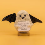 Emotional Support Crochet Ghost Potato Pickle Set