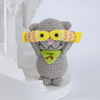Crochet Cute Cat & Fish Doll Series